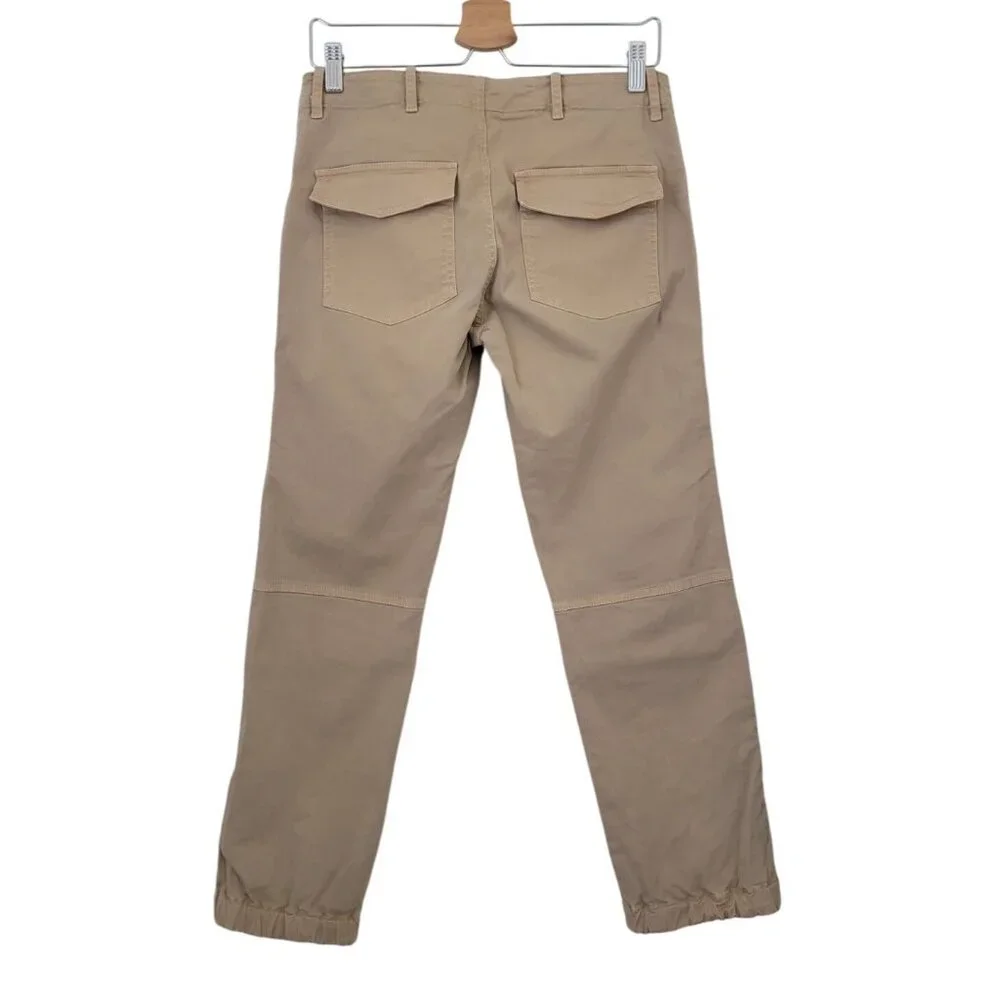 NILI LOTAN 111/88 80NL Beige Khaki Military Utility Jogger Pants Size 4 - Picture 2 of 7